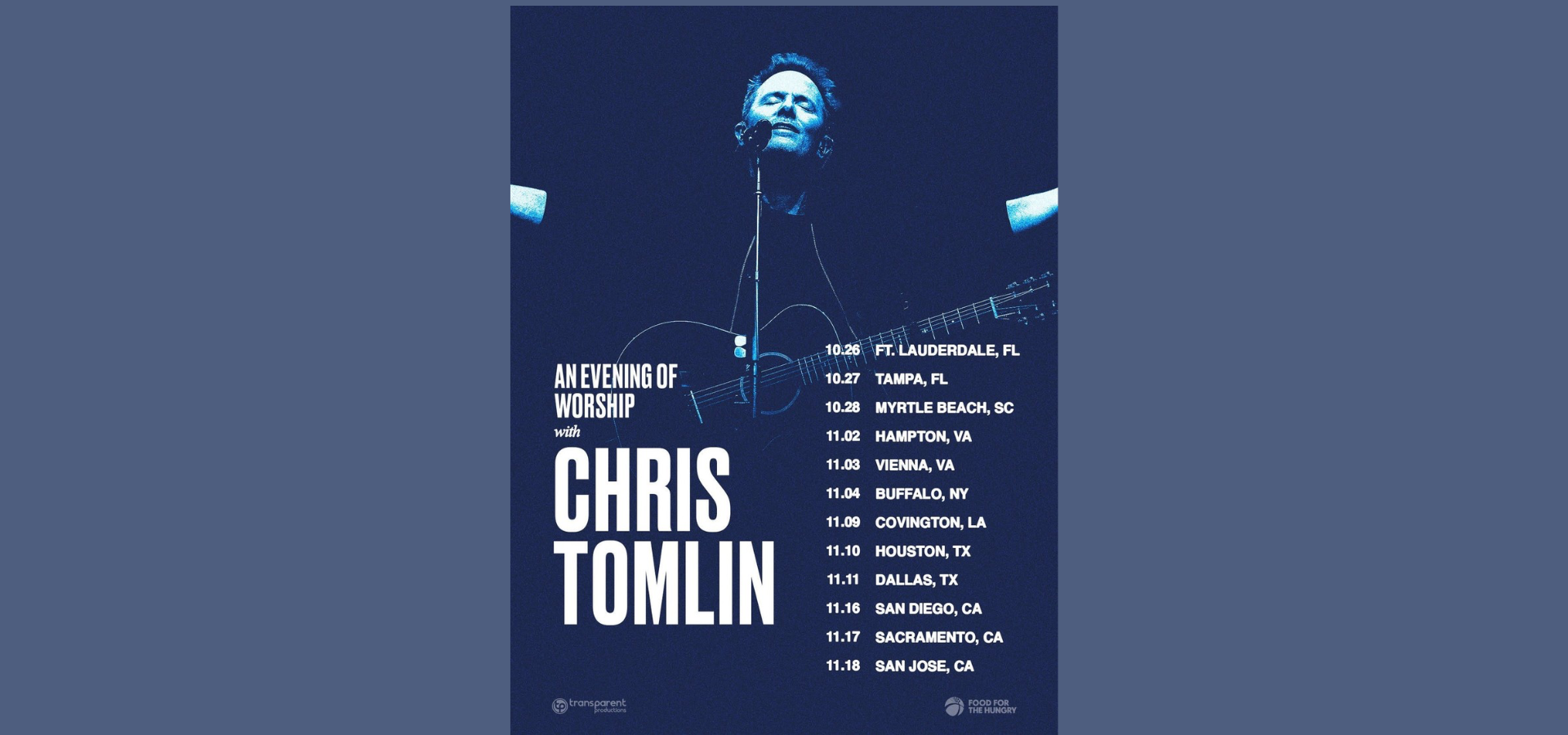 Chris Tomlin Announces 